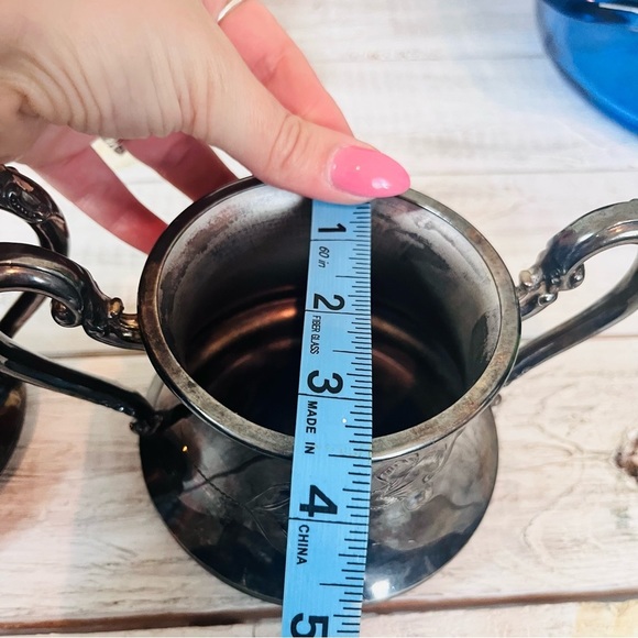 🌻5for25🌻 VTG SILVER SHEFFIELD PLATE TEAPOTS - Picture 12 of 12